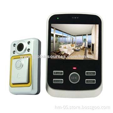 wired Door Phone System with Nonpolarity Connection, Intercom and Broadcast between Indoor Phones